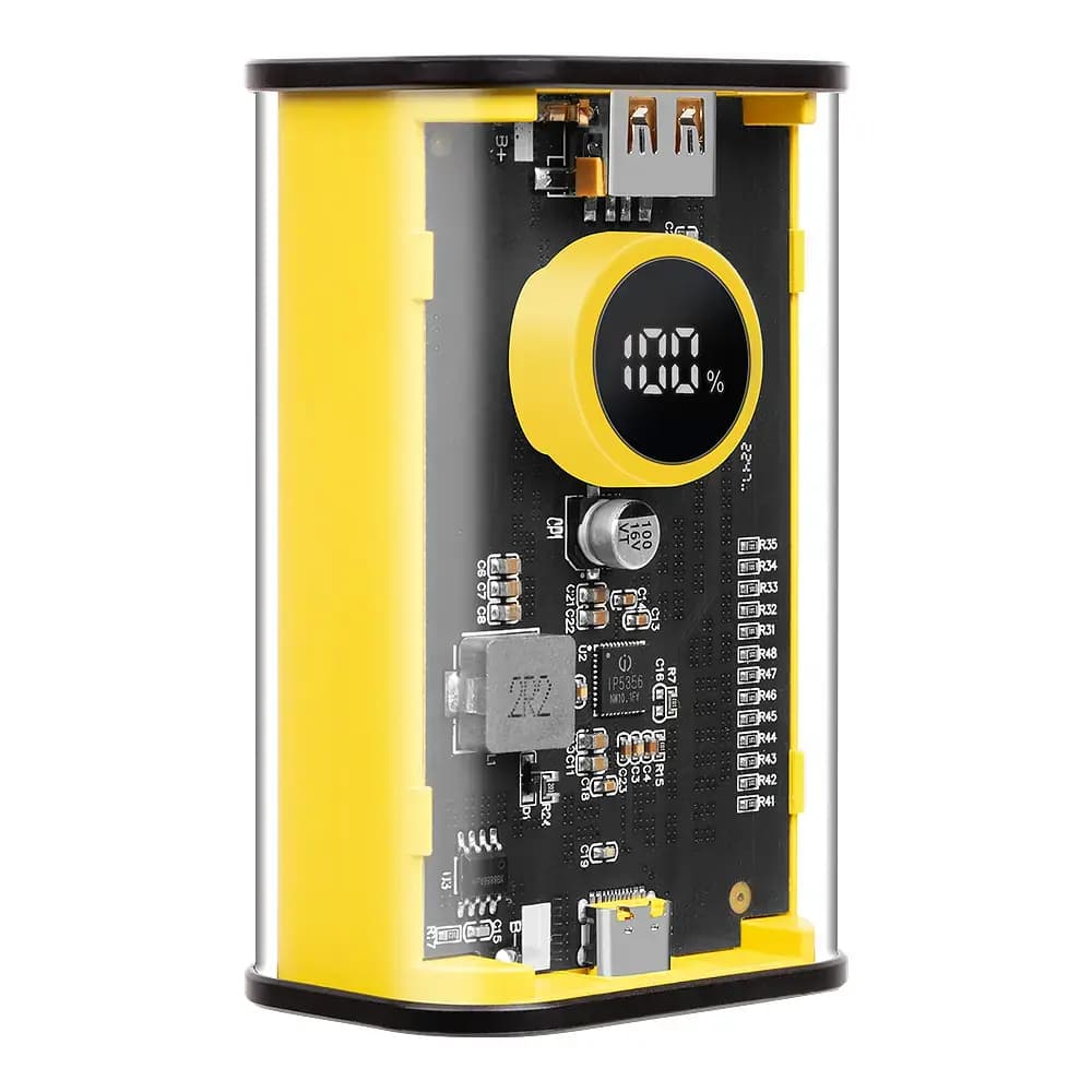 Tactical C4 Explosive akupank 9600 mAh, kollane