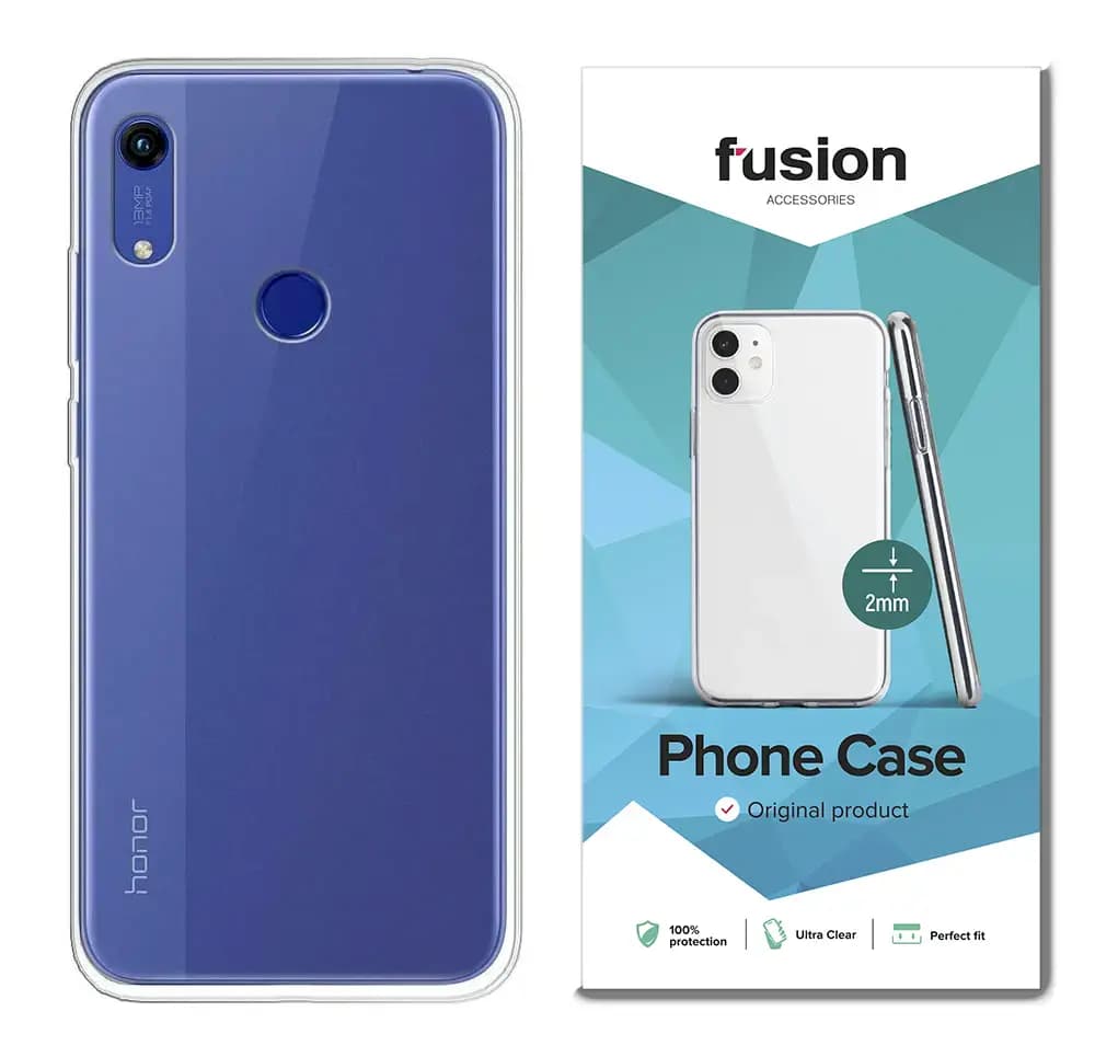 Чехол Fusion Ultra Clear Series 2mm для Honor 8A, прозрачный