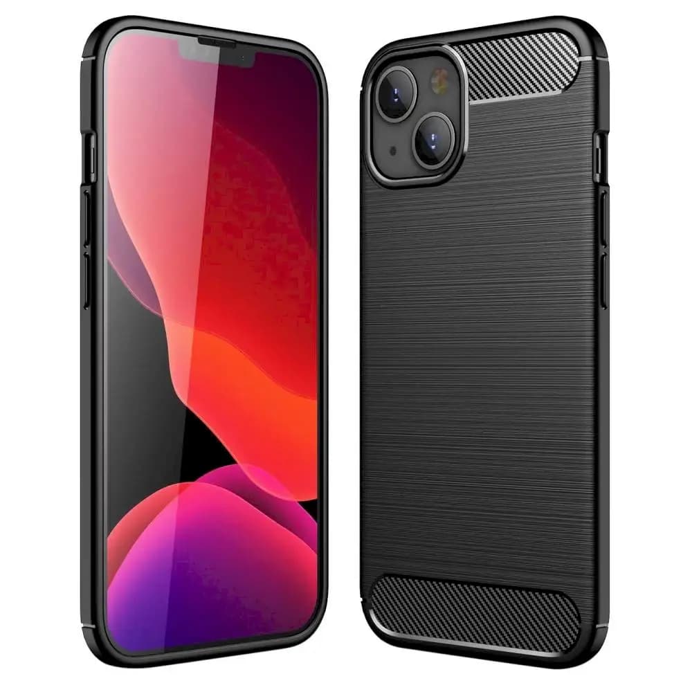 Чехол Fusion Trust Silicone для iPhone 13 Pro Max, чёрный