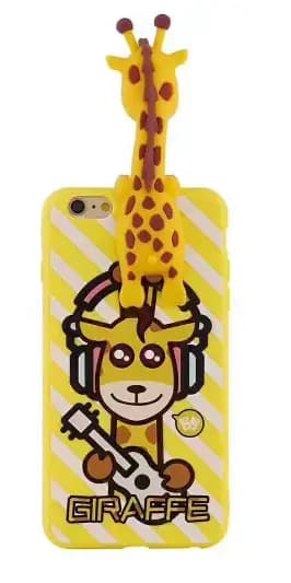 Fusion Giraffe telefoniümbris iPhone X / XS, kollane