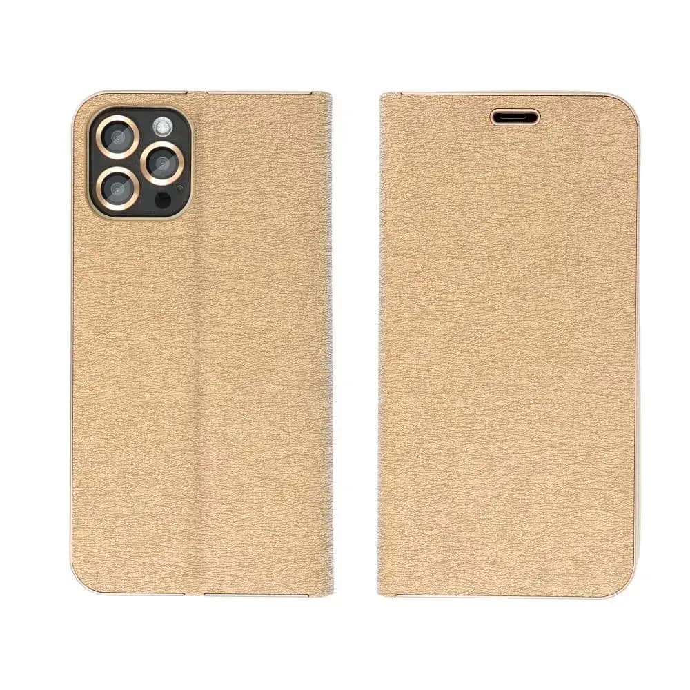 Fusion Luna book case for Samsung Galaxy A35 5G, gold