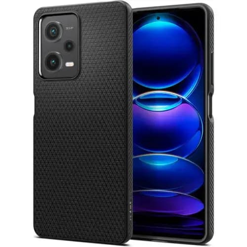 Spigen Liquid Air telefoniümbris Redmi Note 12 Pro 5G / Poco X5 Pro, must