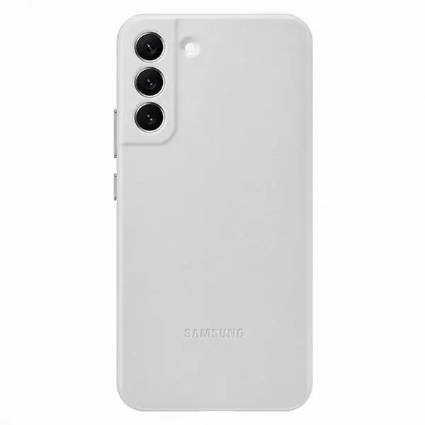Samsung EF-VS906LJE Leather phone case for Samsung Galaxy S22+, grey