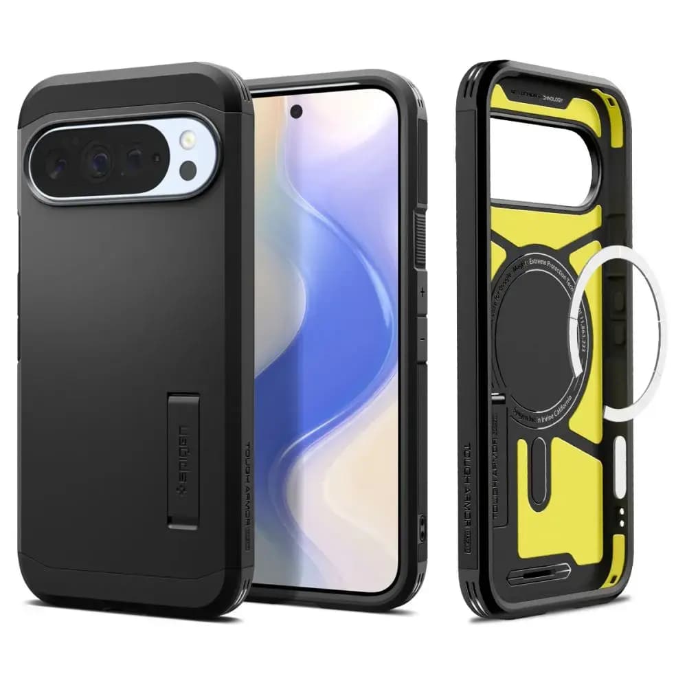 Чехол Spigen Tough Armor с MagSafe для Google Pixel 10 Pro XL, чёрный