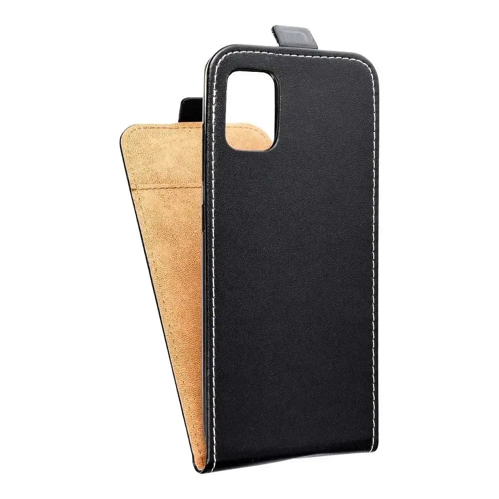 SLIM FLEXI FRESH Vertical Flip phone case for Samsung Galaxy A51, black