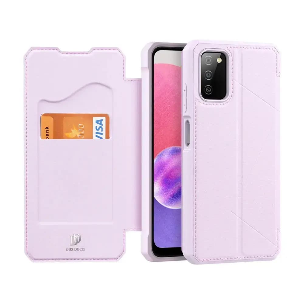Dux Ducis Skin X raamatkaas Samsung Galaxy A03s, roosa