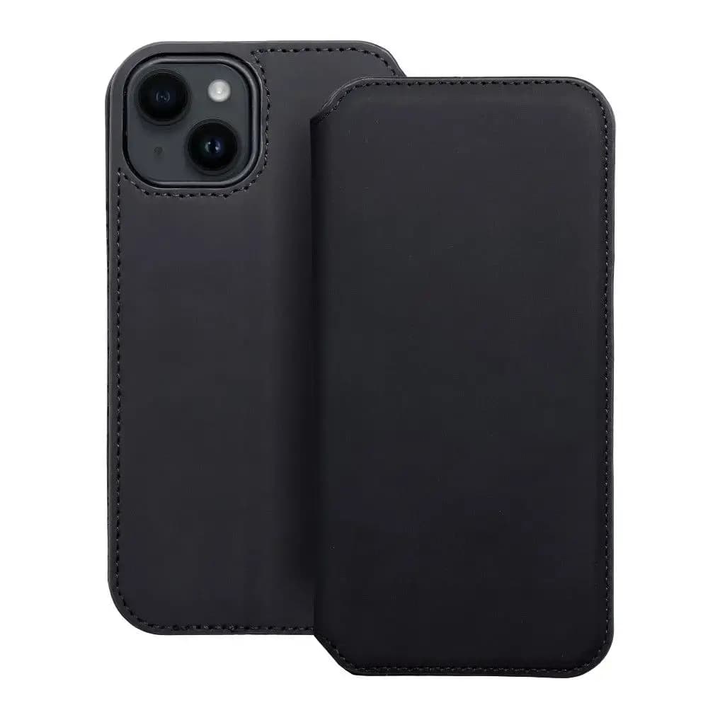 Fusion Dual Pocket book case for Xiaomi 13 Lite, black