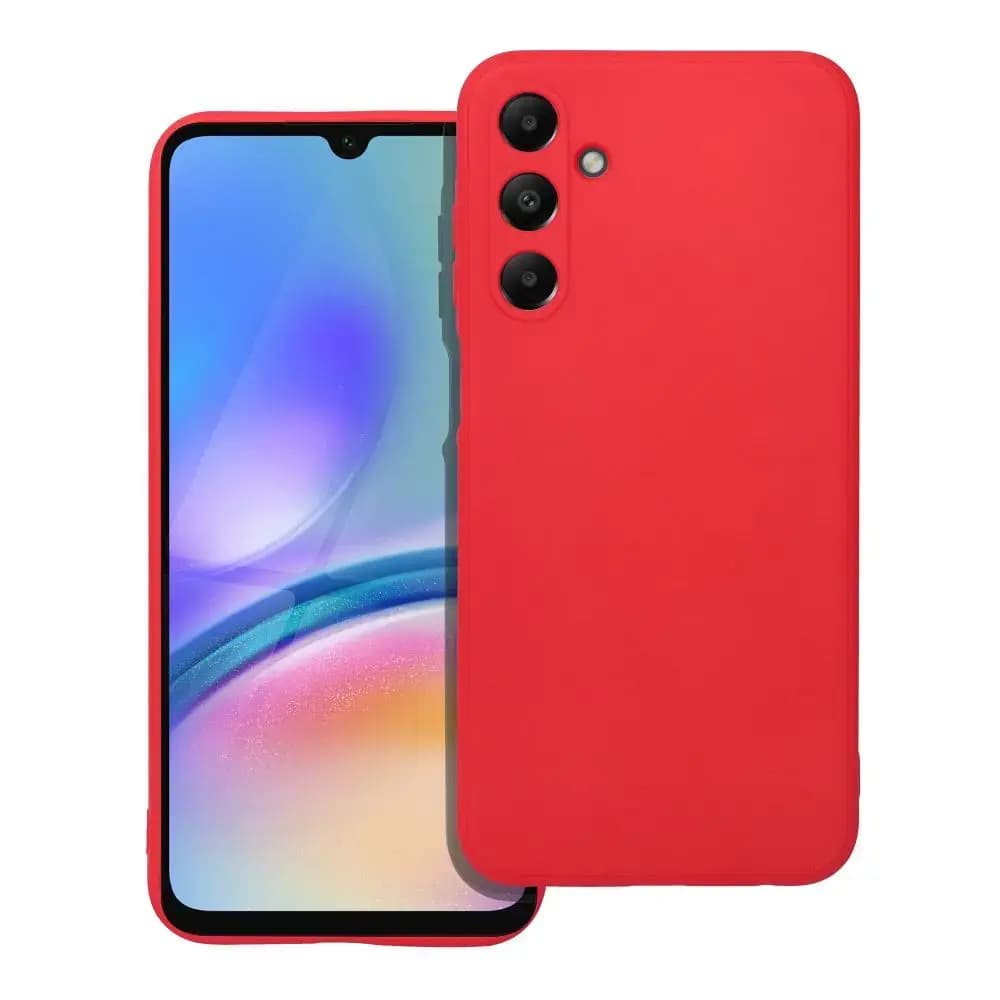 Чехол Fusion Elegance Fibre Silicone для Samsung Galaxy A25, красный