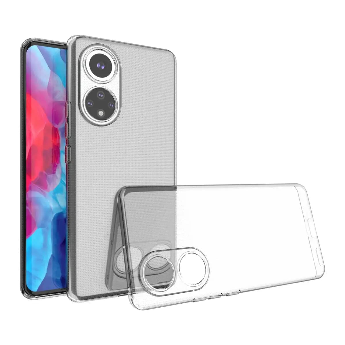 Fusion Ultra 0.5 mm telefoniümbris Honor 50 Pro, läbipaistev