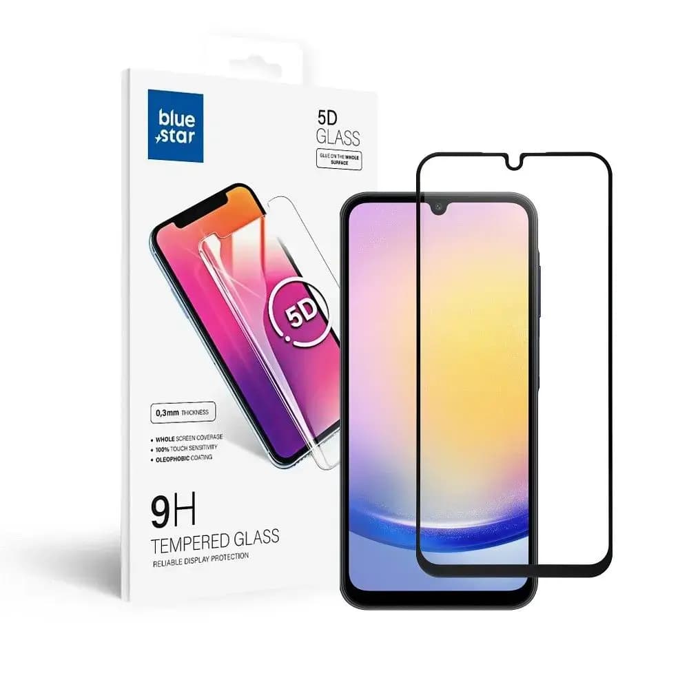 Blue Star 5D tempered glass for Samsung Galaxy A25 5G