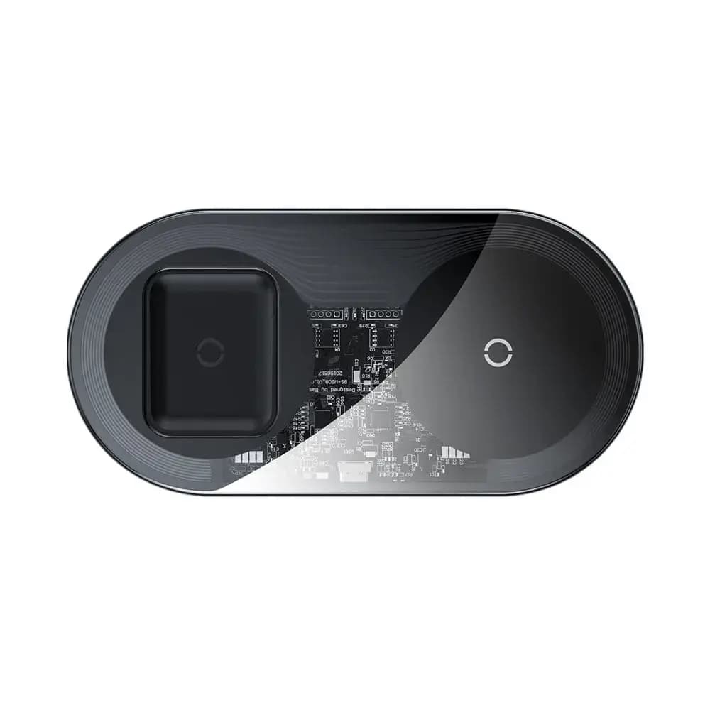 Baseus Simple Pro WXJK-CA02 2-in-1 wireless charger 15 W, clear