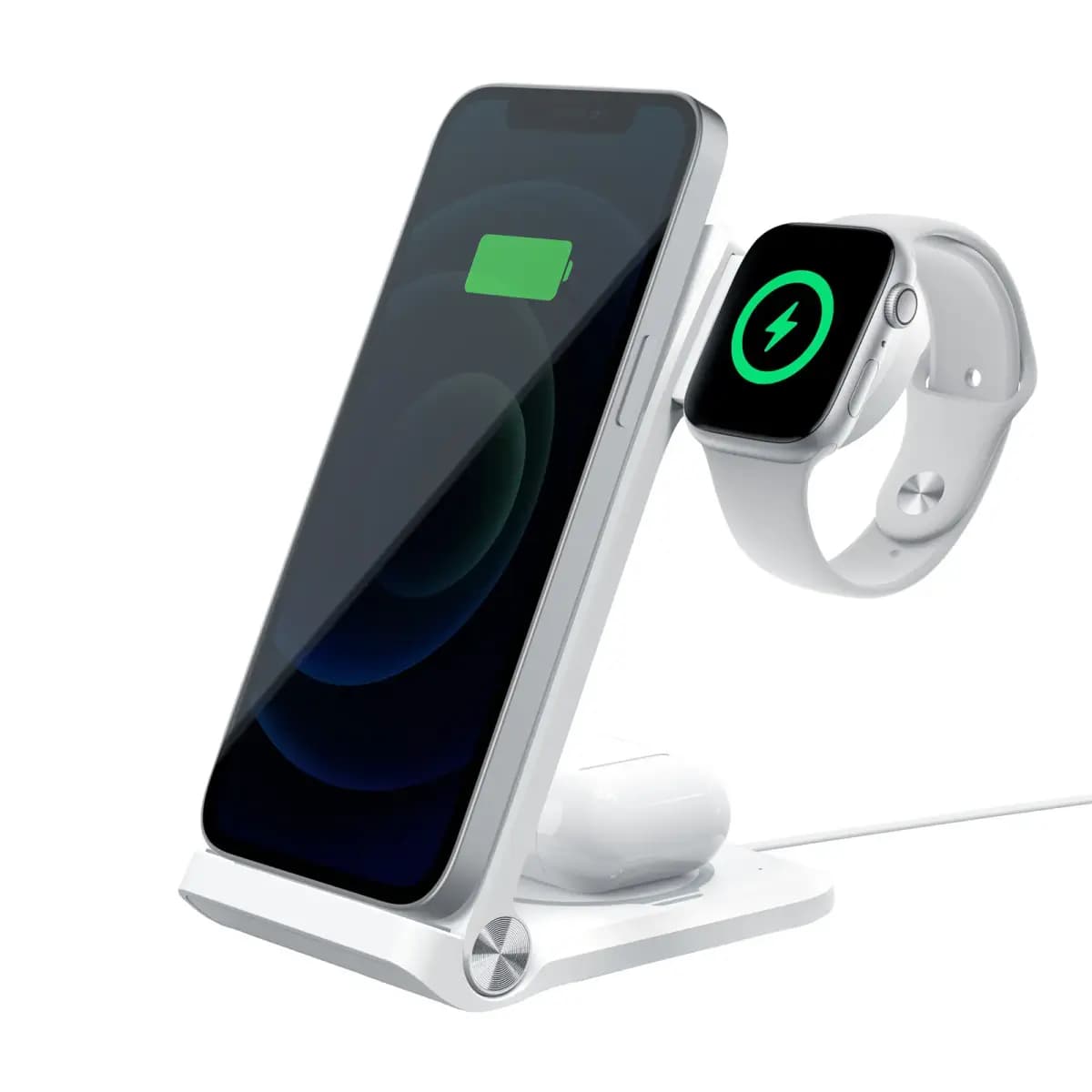 Nillkin PowerTrio 3-in-1 wireless charger 15 W, white