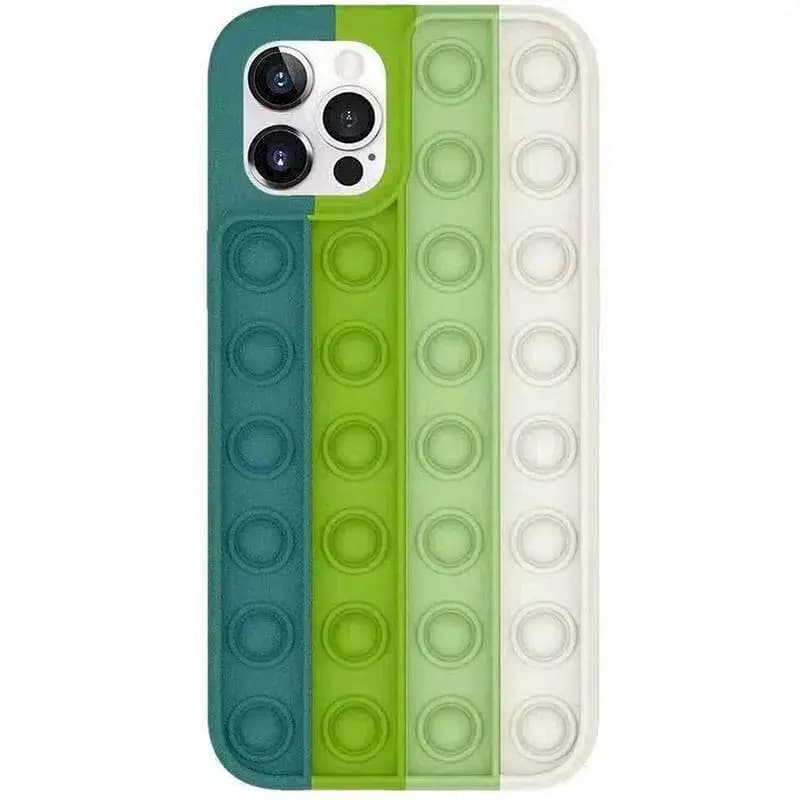 Fusion Pop It Silicone phone case for iPhone 12 Pro Max, multicolour