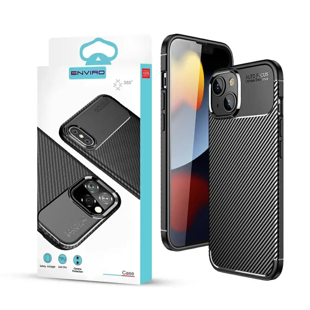 Чехол Enviro Carbon для Samsung Galaxy S24, чёрный