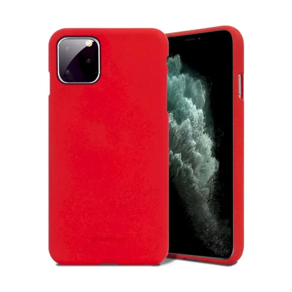 Чехол Mercury Silicone для iPhone 12 Pro Max, красный