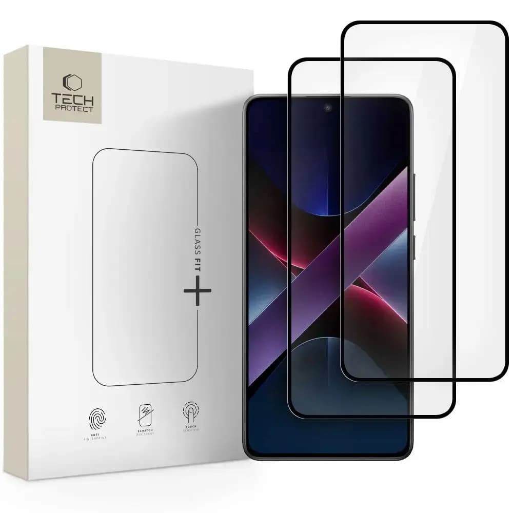 Tech-Protect Glass Fit+ tempered glass for Poco X7 Pro 5G