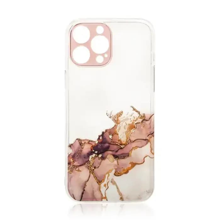 Fusion Marble phone case for Samsung Galaxy A53 5G, brown