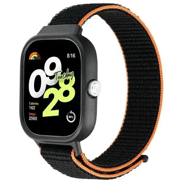 Beline nutikella rihm Redmi Watch 4 jaoks, must/oranž
