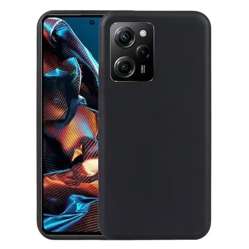 Fusion Soft Matte phone case for Redmi Note 12 5G / Poco X5, black