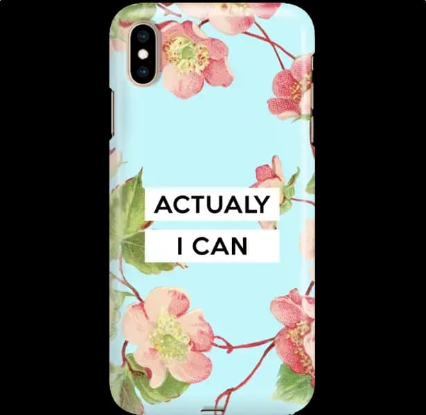 Fusion Actualy I Can Silicone telefoniümbris iPhone 11 Pro, sinine