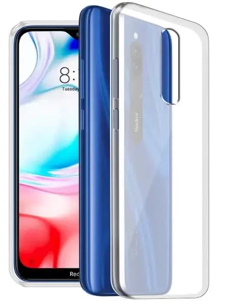 Fusion Ultra 2 mm Protect telefoniümbris Redmi 8 / 8A, läbipaistev
