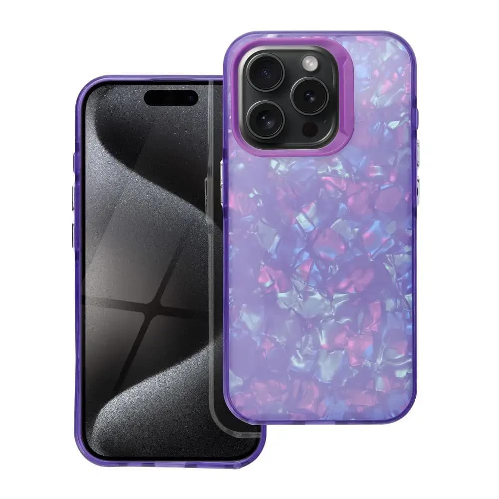 Чехол Fusion Tutti Frutti для iPhone 16 Pro Max, фиолетовый
