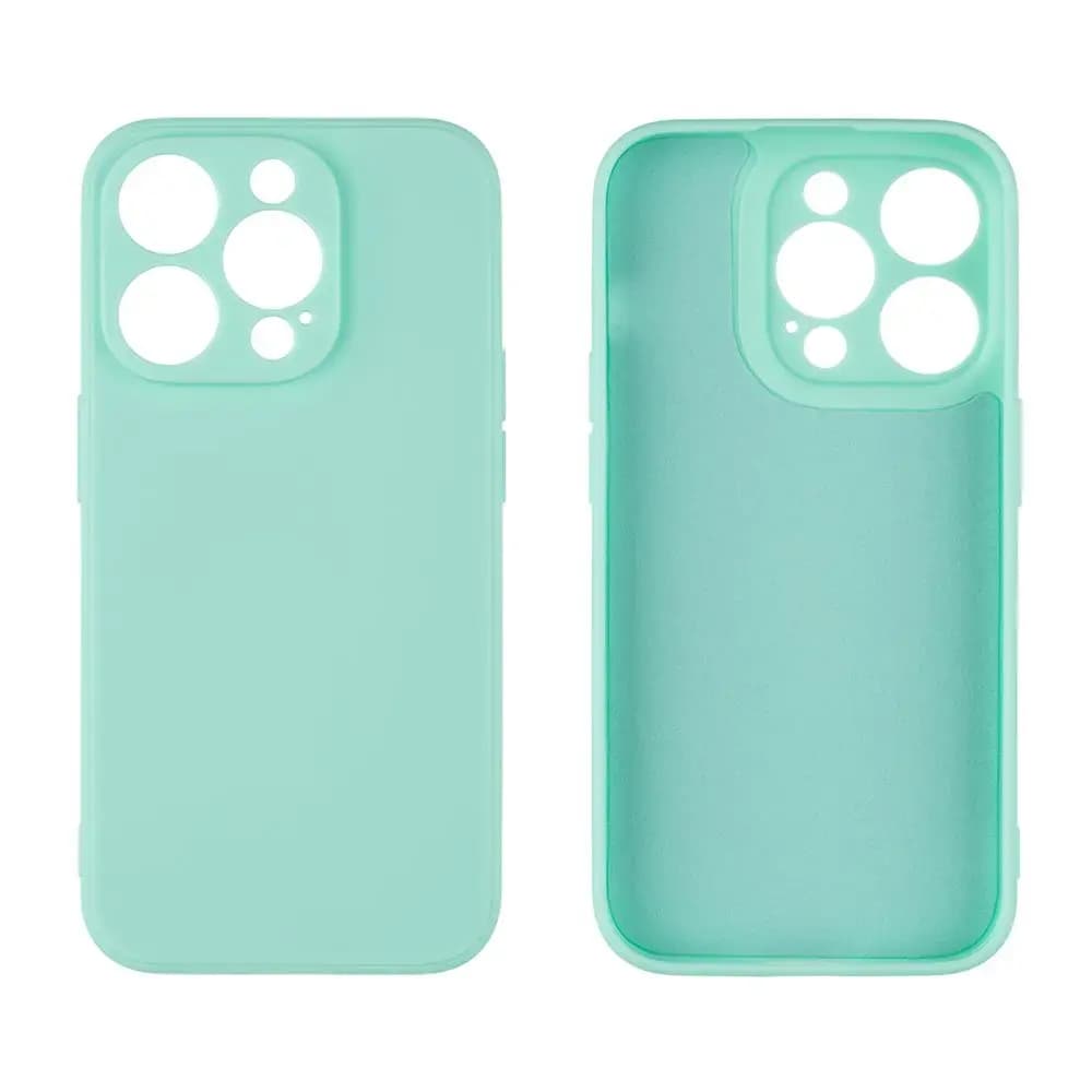 OBAL:ME Matte TPU telefoniümbris iPhone 15 Pro, roheline