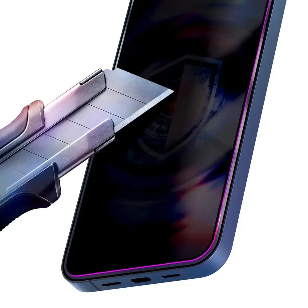 3mk HardGlass Max privacy tempered glass for iPhone 15 Pro