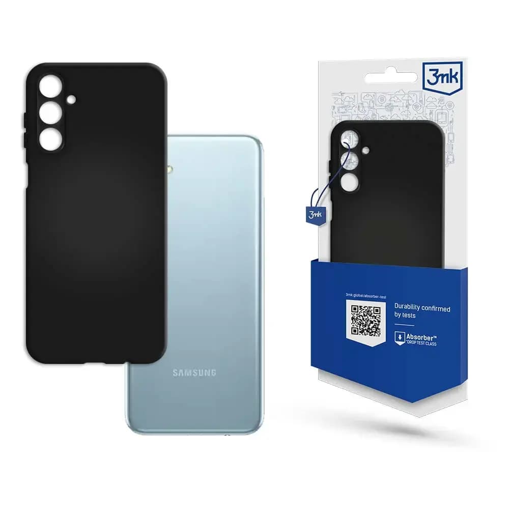 3mk Matt phone case for Samsung Galaxy M14, black