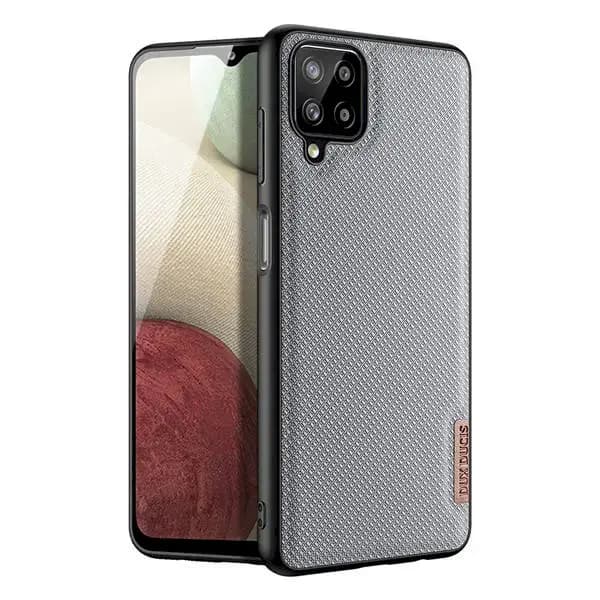 Dux Ducis Fino book case for Samsung Galaxy A42 5G, grey