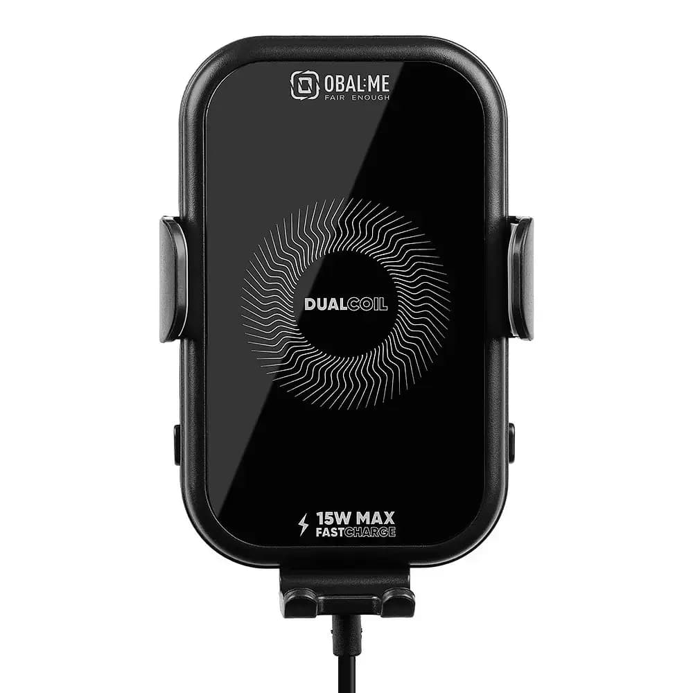 Obal:Me GravCharger gravitatsiooniline autohoidik 15 W juhtmevaba laadimisega