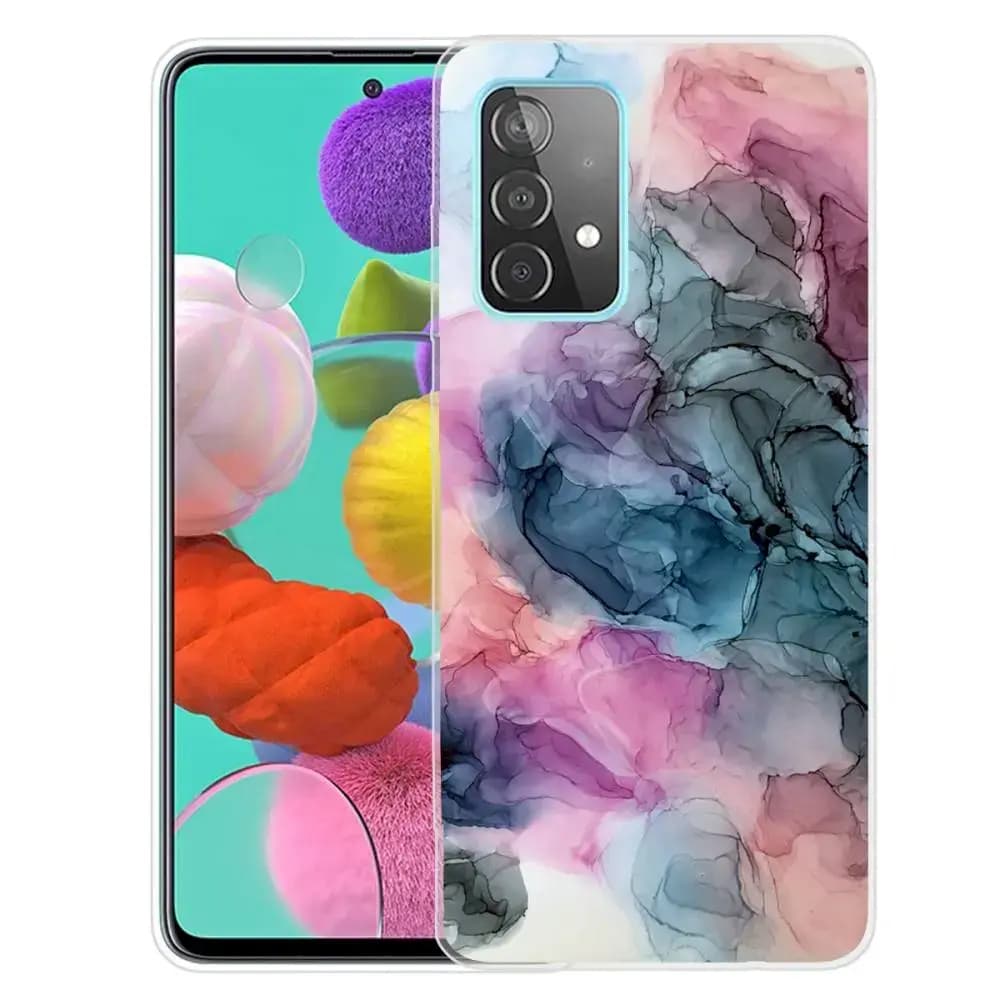 Fusion Marble Silicone telefoniümbris Samsung A526 / A525 Galaxy A52 5G / A52