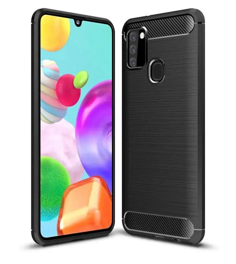 Чехол Fusion Trust для Samsung Galaxy A21s, чёрный