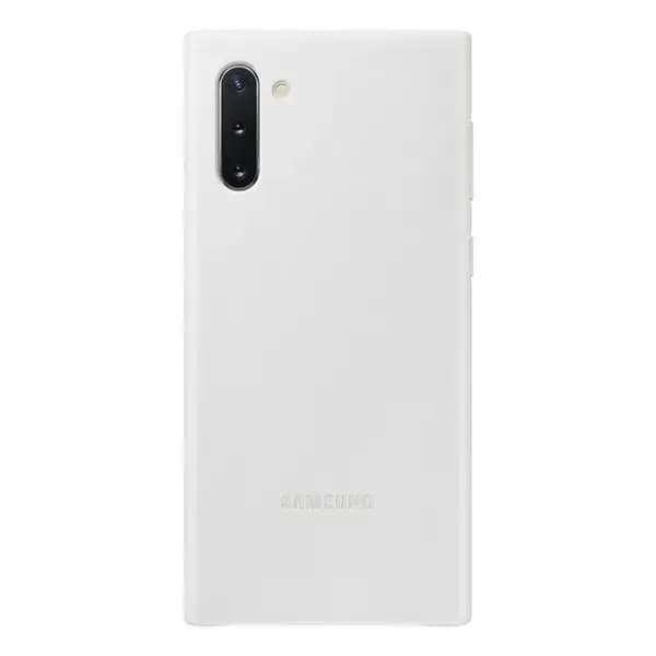 Samsung EF-VN970LWEGWW Leather phone case for Samsung Galaxy Note 10, white