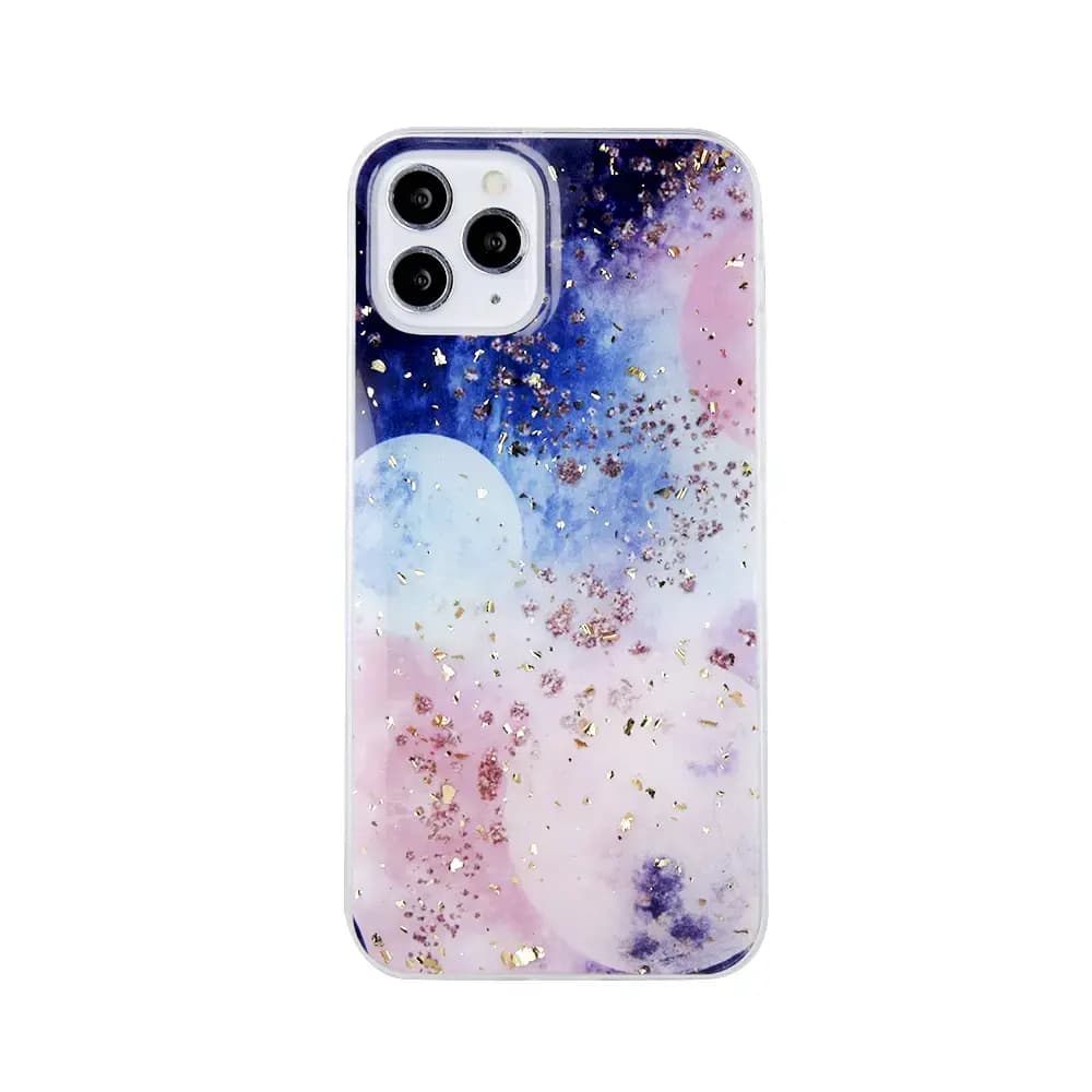 Fusion Gold Glam phone case for Samsung Galaxy A55 5G, multicolour