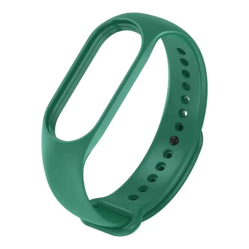 Fusion Wave silicone watch strap for Xiaomi Mi Band 7, green