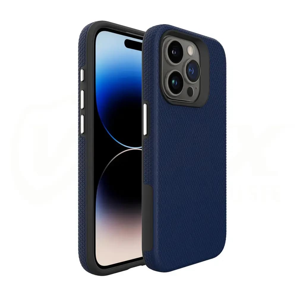 Чехол Vmax Triangle для iPhone 16 Pro Max, тёмно-синий