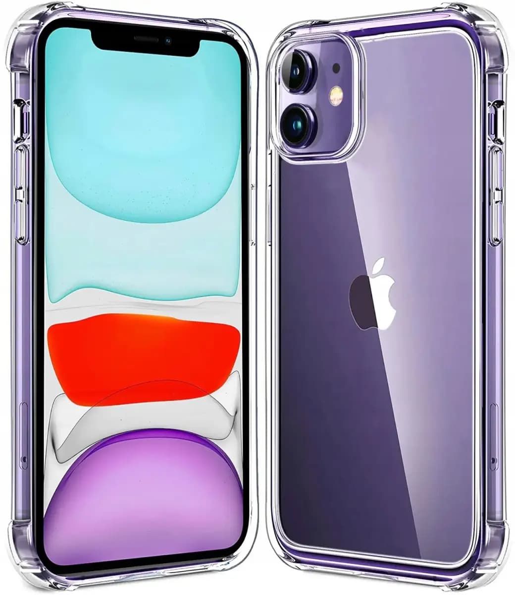 Fusion Anti Shock 1.5 mm telefoniümbris iPhone 11, läbipaistev