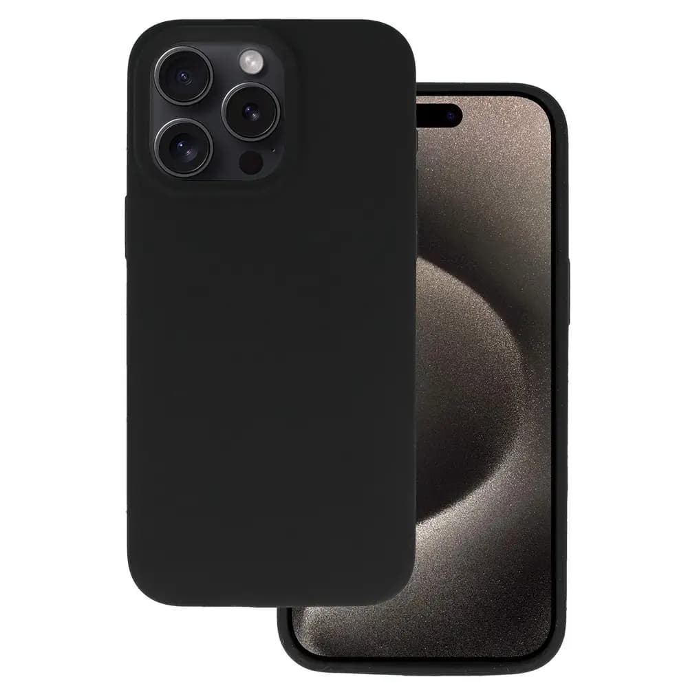 Silicone Lite phone case for Samsung Galaxy S24 FE, black