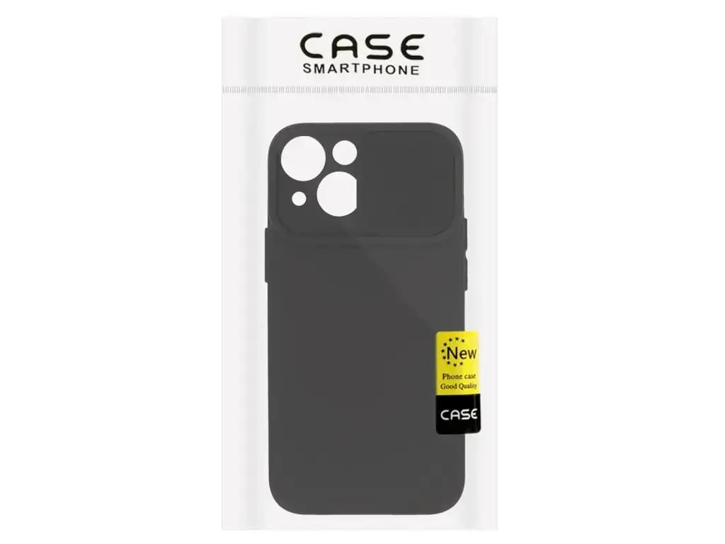 Fusion Camshield Soft telefoniümbris Samsung Galaxy A55 5G, must