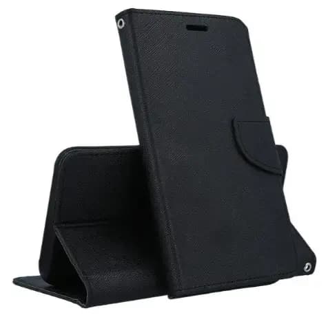 Fusion Fancy raamatkaas Samsung Galaxy A21, must