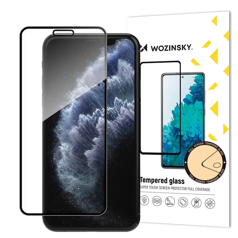 Защитное стекло Wozinsky Super Tough Full Glue для iPhone 11 Pro / XS / X
