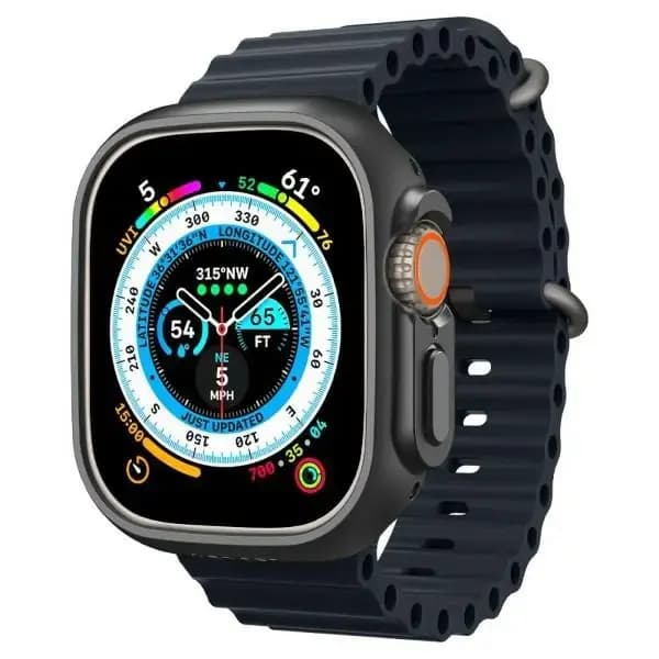 Spigen Thin Fit kaitseümbris Apple Watch Ultra 49 mm, must