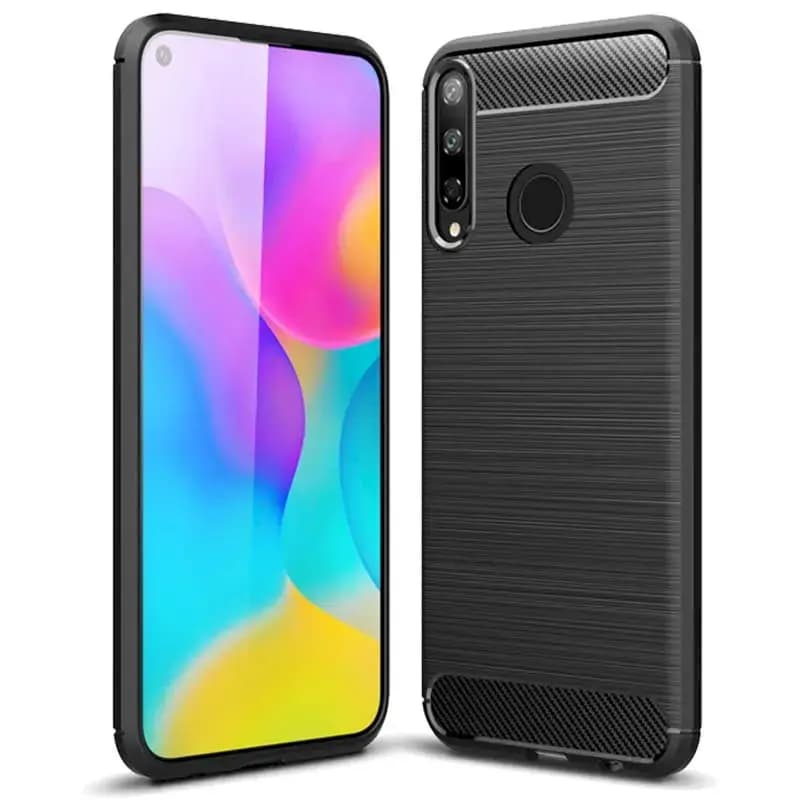 Чехол Fusion Trust для Huawei P40 Lite E, чёрный