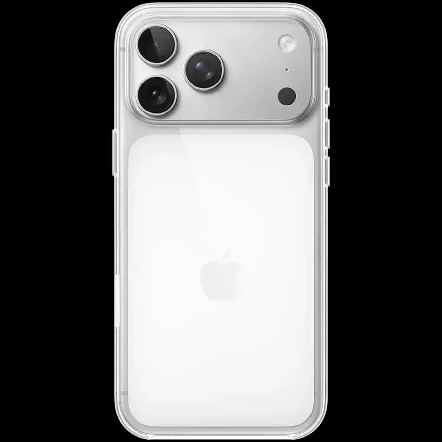 Apple MGFW4ZM/A Clear phone case with MagSafe for iPhone 17 Pro Max, clear