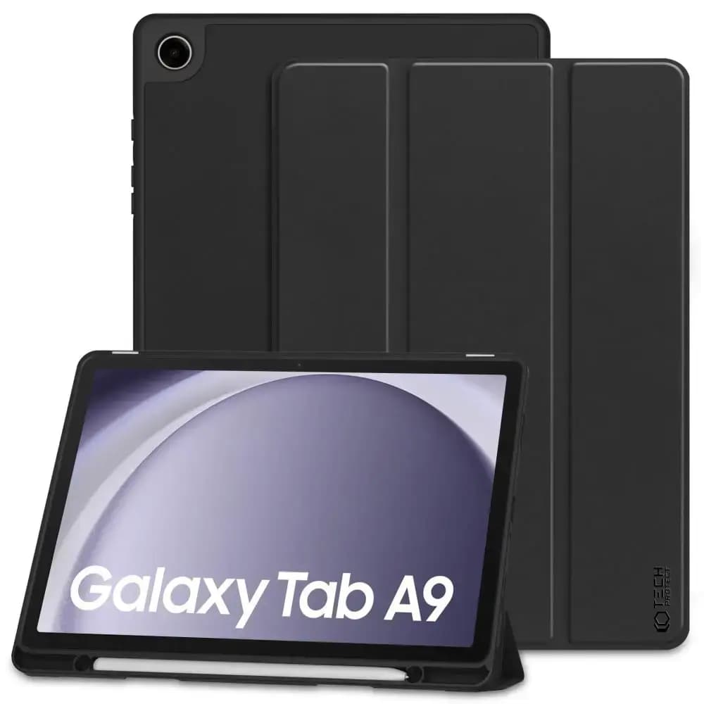Tech-Protect SC Pen tahvelarvuti ümbris Samsung Galaxy Tab A9, must
