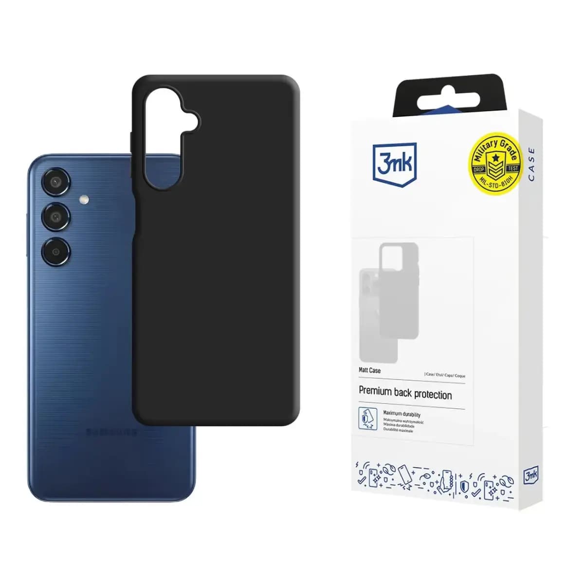 3mk Matt telefoniümbris Samsung Galaxy M35 5G