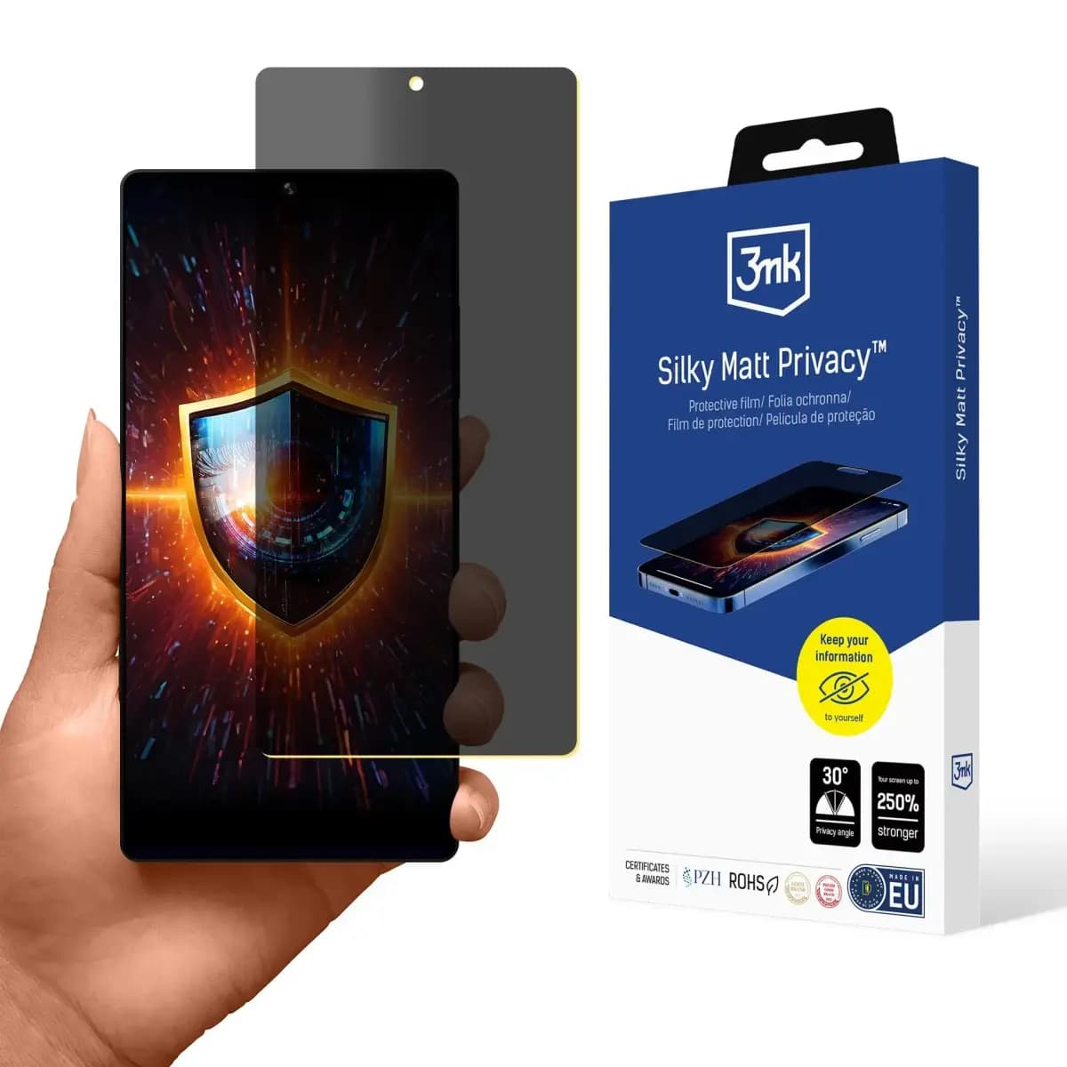3mk Silky Matt privacy protective film for Samsung Galaxy S25 Ultra