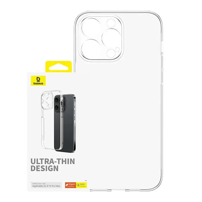 Чехол Baseus OS-Lucent Series для iPhone 15 Pro Max, прозрачный