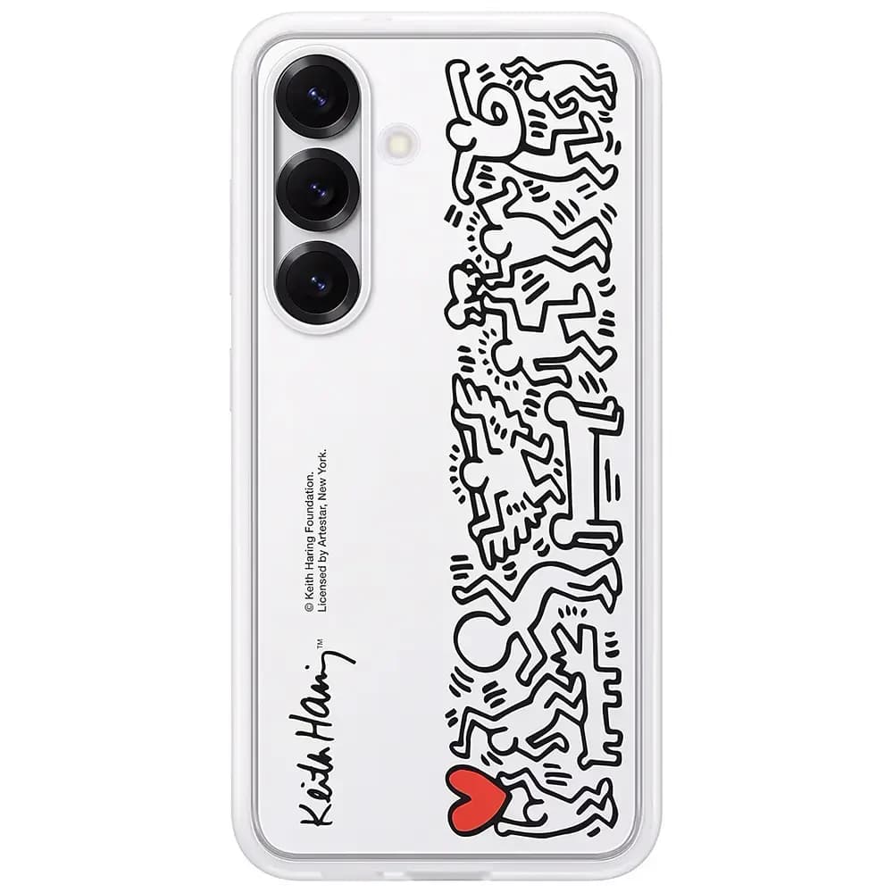 Samsung Flipsuit telefoniümbris Samsung Galaxy S25+, valge